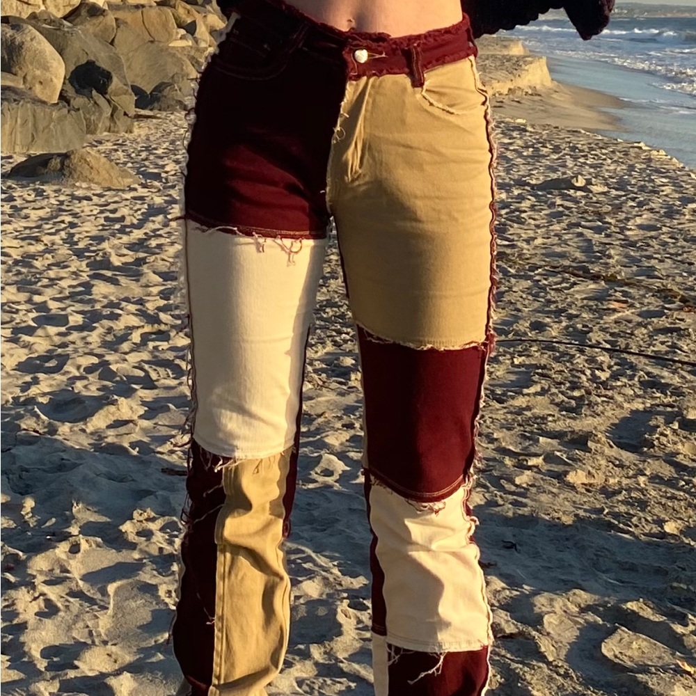 Patchwork Pants - Picture 2 of 3